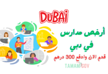 اقل من 1000 درهم ..أرخص مدارس في دبي للوافدين والمقيمين