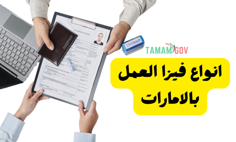 ما هي أنواع فيزا العمل في الإمارات.. وما الفرق بينهم؟!