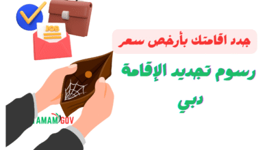 جدد اقامتك بأرخص سعر ..رسوم تجديد الإقامة دبي