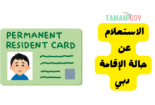 شيّك وجدد اقامتك ..الاستعلام عن حالة الإقامة دبي
