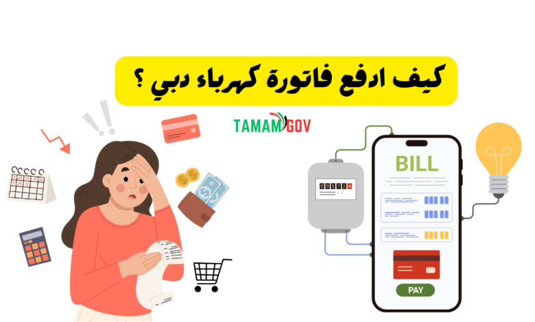 كيف ادفع فاتورة كهرباء دبي ؟ بالخطوات ادفع فاتورتك في 10 ثواني