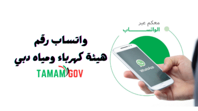 واتساب رقم هيئة كهرباء ومياه دبي 046019999