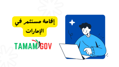 إقامة مستثمر في الإمارات